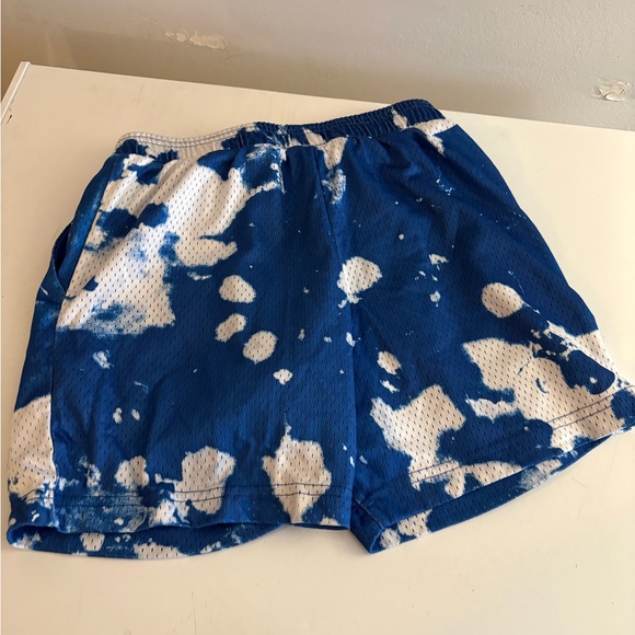 Overtime Boys Classic Tie-Dye Mesh Shorts Size L - Picture 4 of 4